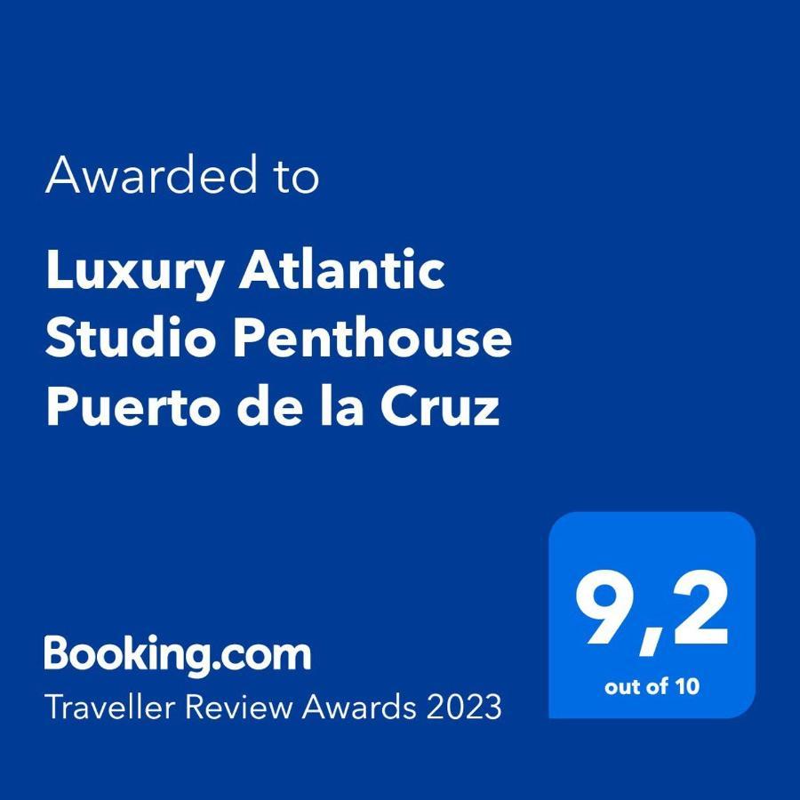Luxury Atlantic Studio Puerto De La Cruz Bagian luar foto
